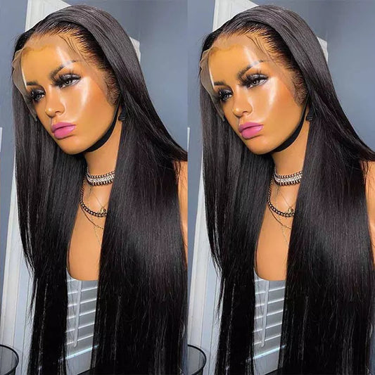 13x4 Transparent Lace Straight Wig - Litty & Pretty