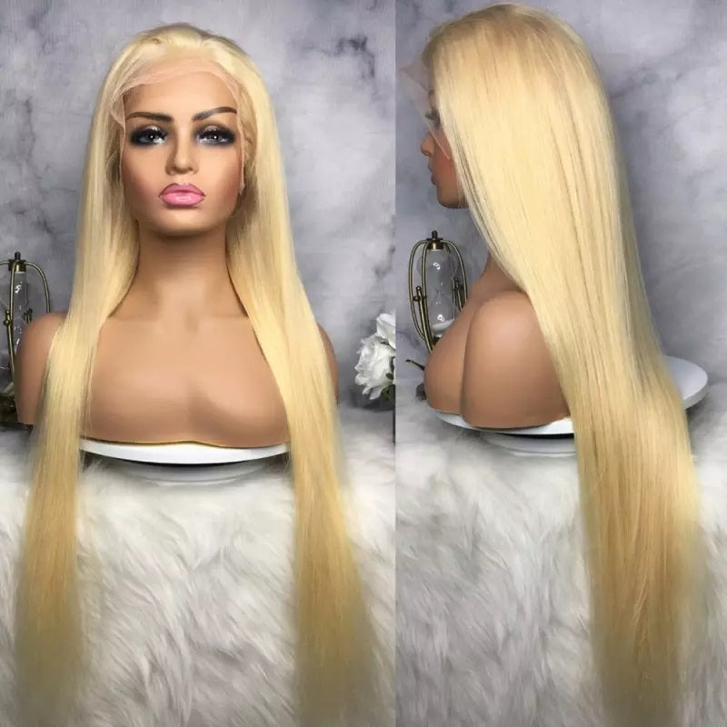 13x4 Transparent Lace #613 Straight Wig - Litty & Pretty