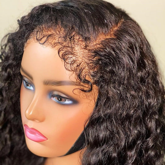 New! 13x4 Transparent Lace Kinky Curl Wig w/ 4c Hairline - Litty & Pretty