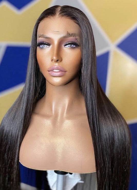 13x4 Transparent Lace Straight Wig - Litty & Pretty