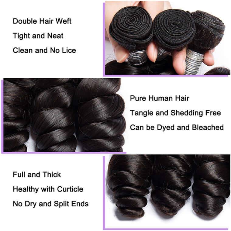 Peruvian Loose Wave Bundle - Litty & Pretty