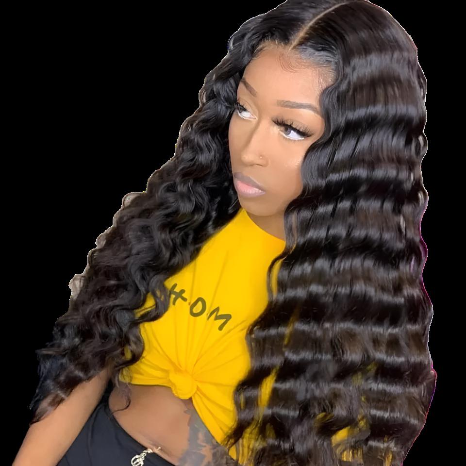 13x4 HD Lace Loose Deep Wave Wig - Litty & Pretty